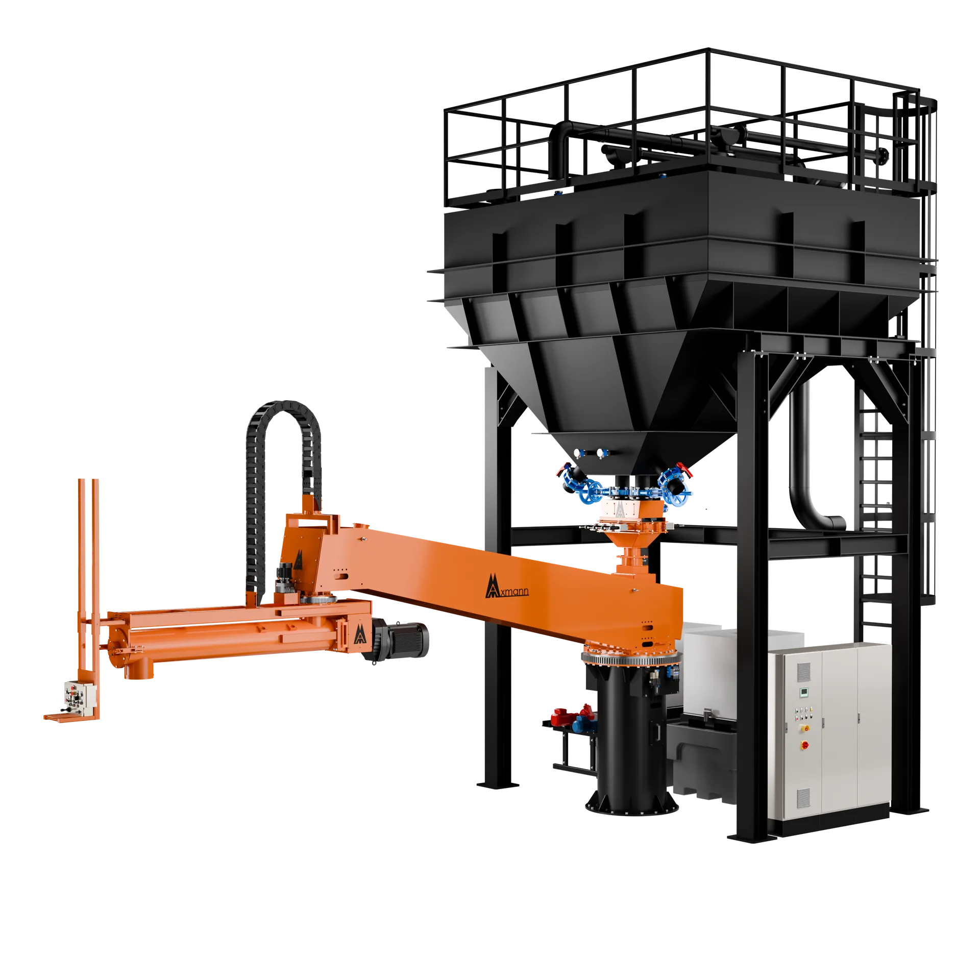 AXMANN Double Arm Mixer, custom industrial machine