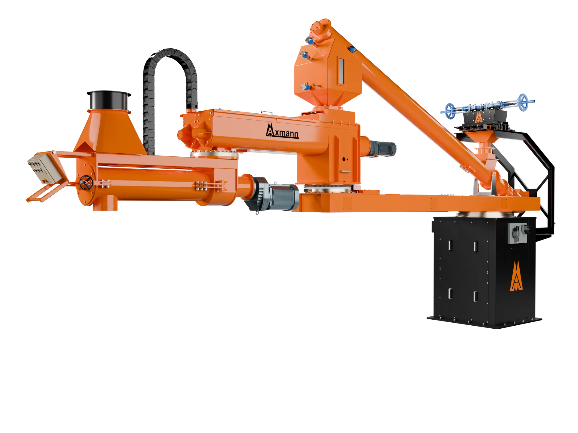 Sand Preparation & Regeneration Systems, triple arm mixer